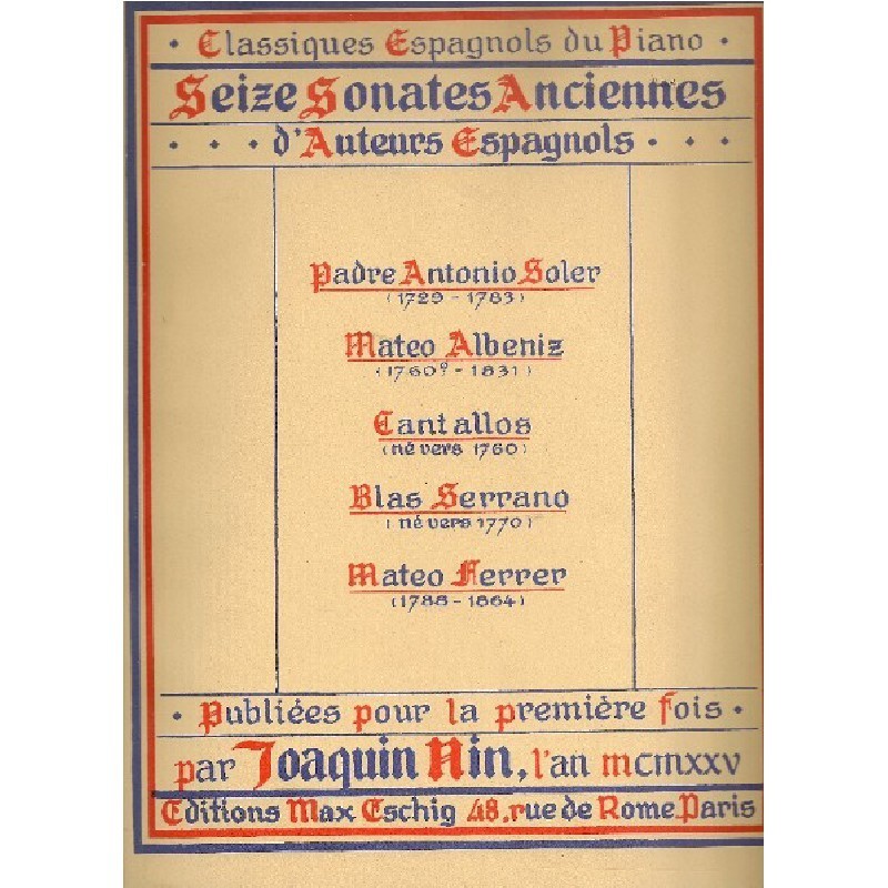 16-sonates-anciennes-espagnols