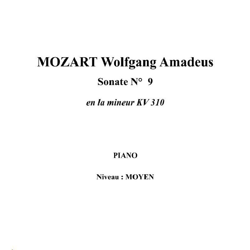sonate-n°9-kv310-mozart-piano