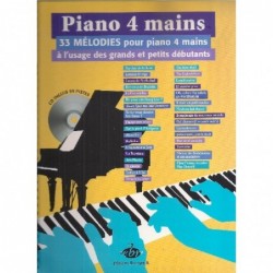 piano-4-mains-33-melodies-cd