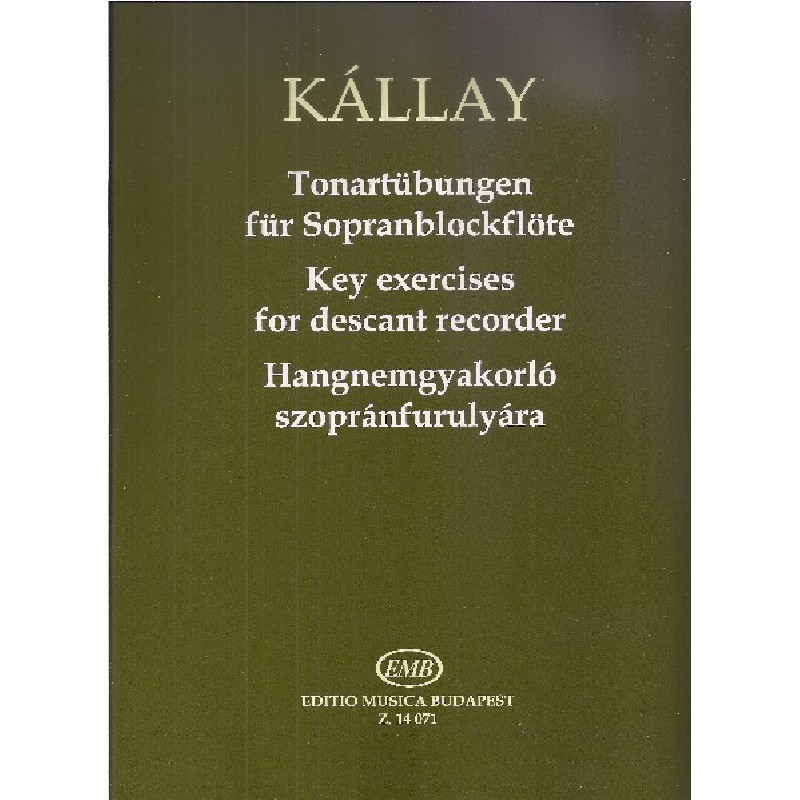 key-ex-for-descant-recorder-kallay