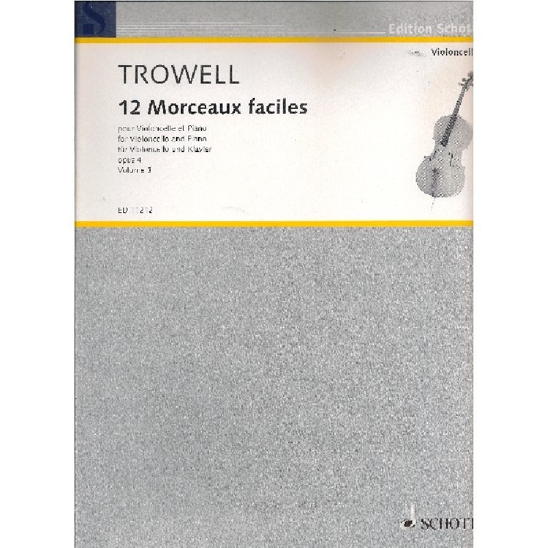 12-morceaux-faciles-trowell-cello-