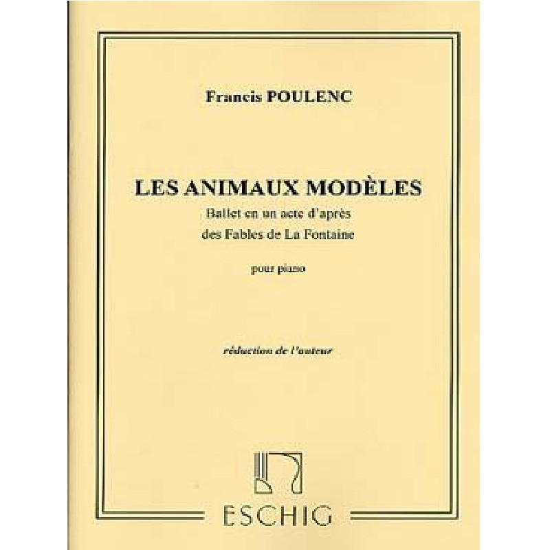 animaux-modeles-poulenc-score