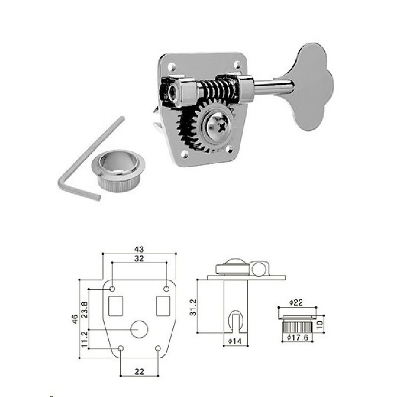 mecaniques-gotoh-fb3nl-basse-