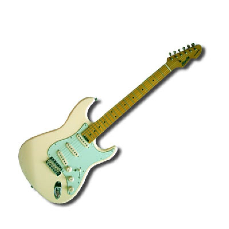 guitare-el-blade-texas-blanche