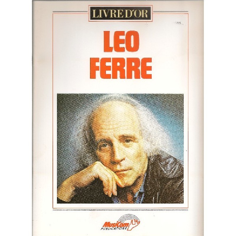 livre-d-or-leo-ferre-15-titres