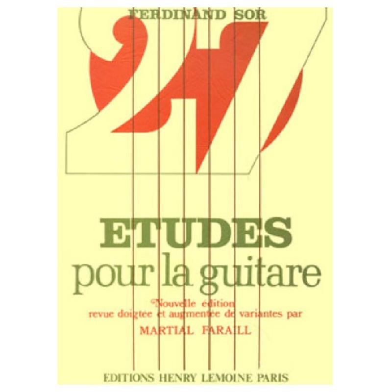 etudes-27-sor-revis.-faraill-guit