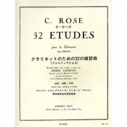 32-etudes-rose-clarinette