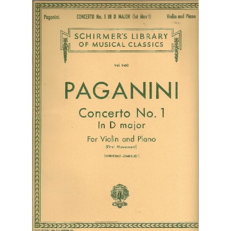 concerto-n°1-1°mvt-paganini-violon