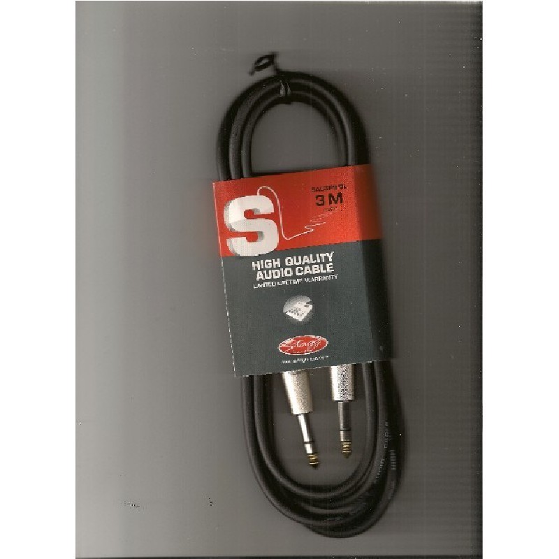 cable-jack-stereo-3m-stagg