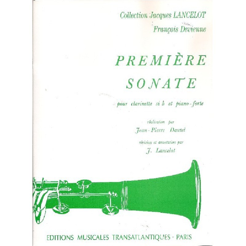 sonate-n°1-devienne-clarinette